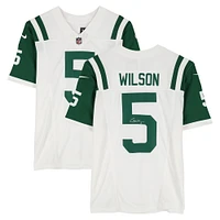 Garrett Wilson New York Jets Autographed 2024 White Nike Alternate Limited Jersey