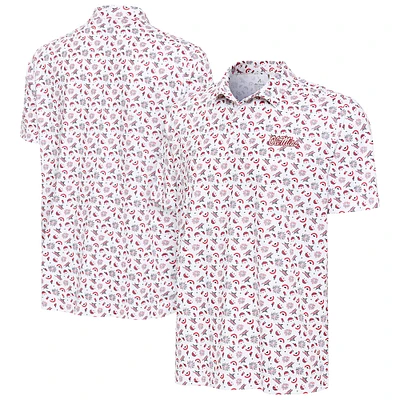 Men's Antigua White Ole Miss Rebels Independence Day Polo