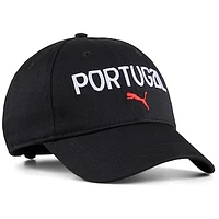Unisex Puma  Black Portugal National Team Fan Adjustable Hat