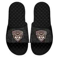 Unisex ISlide  Black St. Bonaventure Bonnies Primary Logo Pattern Slide Sandals
