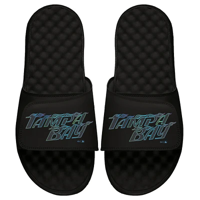Unisex ISlide  Black Tampa Bay Rays 2024 City Connect Slide Sandals