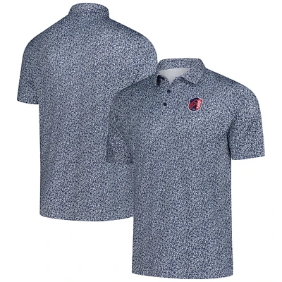 Men's Antigua  Navy St. Louis City SC Field Ditsy Polo