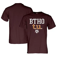 Unisex Blue 84 Maroon Texas A&M Aggies Beat TU Rally Cry T-Shirt