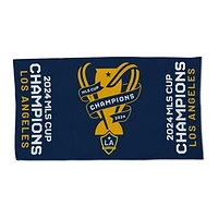 WinCraft LA Galaxy 2024 MLS Cup Champions Locker Room 22'' x 42'' Single-Sided Towel