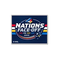 WinCraft NHL 2025 4 Nations Face-Off Collector Pin