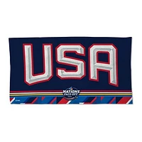 WinCraft USA 2025 4 Nations Face-Off Locker Room 22'' x 42'' Double-Sided Towel