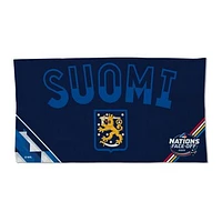 WinCraft Finland 2025 4 Nations Face-Off Locker Room 22'' x 42'' Double-Sided Towel