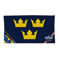 WinCraft Sweden 2025 4 Nations Face-Off Locker Room 22'' x 42'' Double-Sided Towel