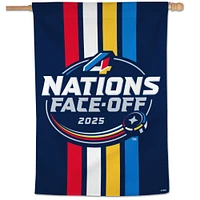 WinCraft NHL 2025 4 Nations Face-Off 28" x 40" Single-Sided Vertical Banner