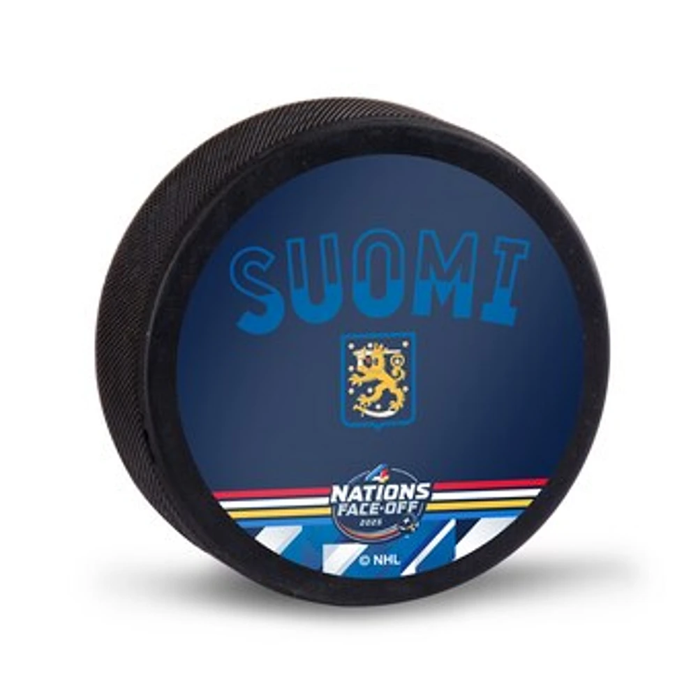 WinCraft Finland 2025 4 Nations Face-Off Hockey Puck