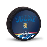 WinCraft Finland 2025 4 Nations Face-Off Hockey Puck