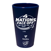 WinCraft USA 2025 4 Nations Face-Off 16oz. Silicone Pint Glass