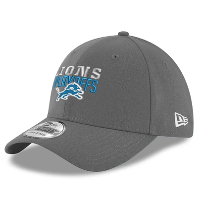 Men's New Era  Gray Detroit Lions 2024 NFL Playoffs 39THIRTY Flex Hat