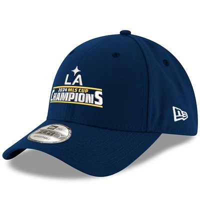 Unisex New Era Navy LA Galaxy 2024 MLS Cup Champions 9FORTY Adjustable Hat