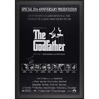 Al Pacino The Godfather Autographed Framed 27" x 40" Movie Poster with "Michael" Inscription