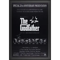 Al Pacino The Godfather Autographed Framed 27" x 40" Movie Poster with "Michael" Inscription