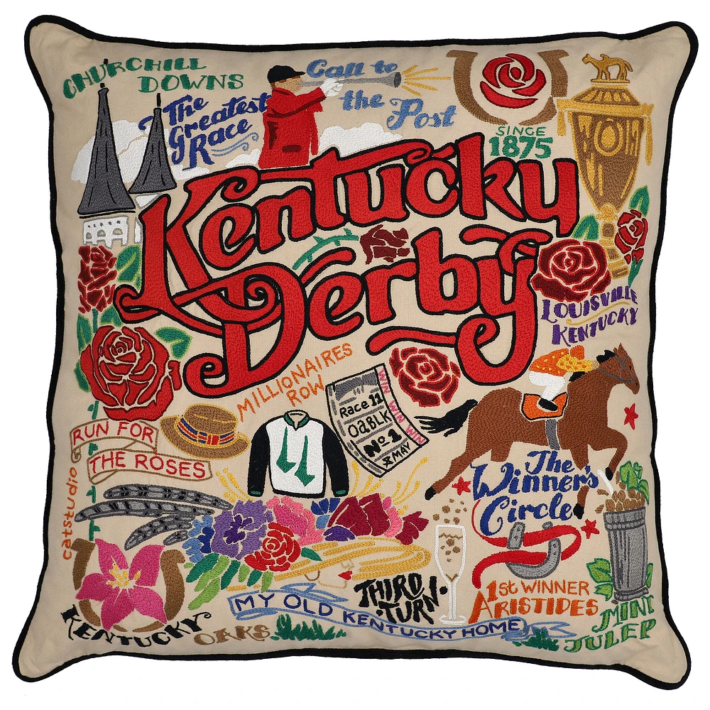 catstudio Kentucky Derby 151 20" x 20" Pillow