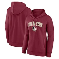 Women's Garnet Florida State Seminoles Campus Pullover Hoodie