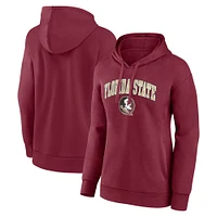 Women's Garnet Florida State Seminoles Campus Pullover Hoodie