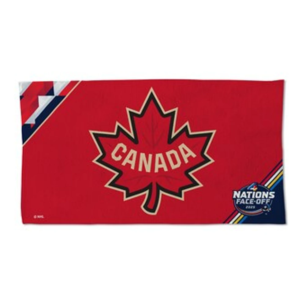 WinCraft Canada 2025 4 Nations Face-Off 22'' x 42'' One-Sided Towel