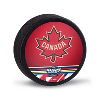 WinCraft Canada 2025 4 Nations Face-Off Hockey Puck