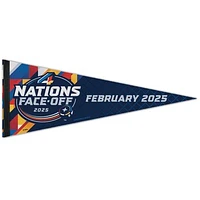 WinCraft 2025 4 Nations Face-Off 12" x 30" Premium Pennant