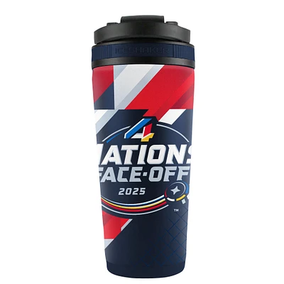 WinCraft Canada 2025 4 Nations Face-Off 26oz. 4D Stainless Steel Ice Shaker Bottle