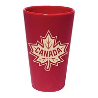 WinCraft Canada 2025 4 Nations Face-Off 16oz. Silicone Pint Glass