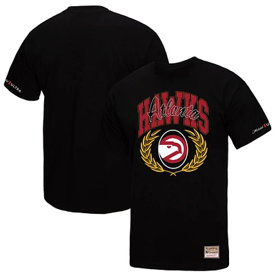 Men's Mitchell & Ness Black Atlanta Hawks NBA x Michelob Ultra Rewind II T-Shirt