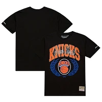 Men's Mitchell & Ness Black New York Knicks NBA x Michelob Ultra Rewind II T-Shirt