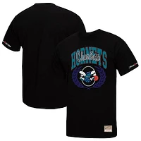 Men's Mitchell & Ness Black Charlotte Hornets NBA x Michelob Ultra Rewind II T-Shirt