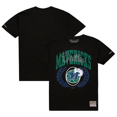 Men's Mitchell & Ness Black Dallas Mavericks NBA x Michelob Ultra Rewind II T-Shirt