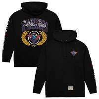 Men's Mitchell & Ness Black Golden State Warriors NBA x Michelob Ultra Swish Sip Pullover Hoodie