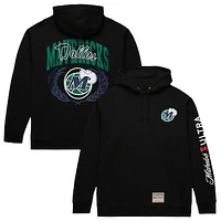 Men's Mitchell & Ness Black Dallas Mavericks NBA x Michelob Ultra Swish Sip Pullover Hoodie