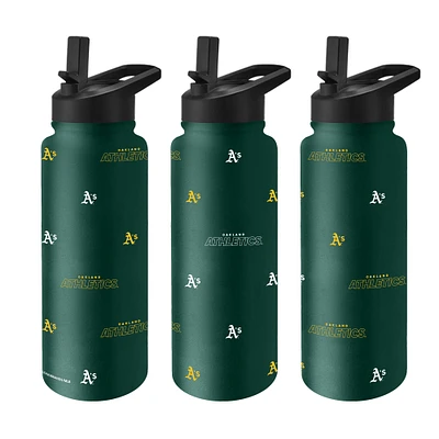 Oakland Athletics 34oz. Steep and Repeat Quencher Bottle