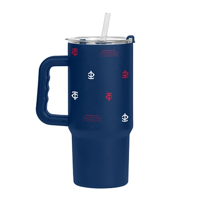 Minnesota Twins 24oz. Step and Repeat Powder Coat Tumbler