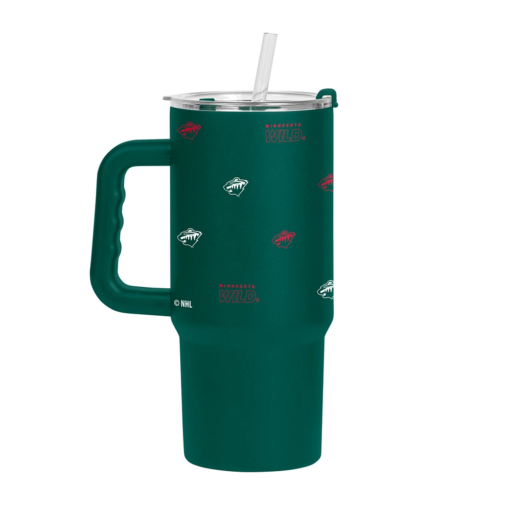 Minnesota Wild 24oz. Step and Repeat Powder Coat Tumbler