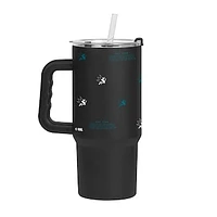 San Jose Sharks 24oz. Step and Repeat Powder Coat Tumbler