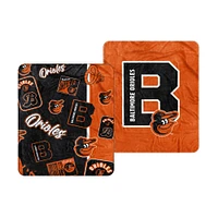 Baltimore Orioles 50" x 60" Dream Weave Throw Blanket