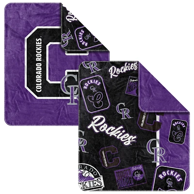 Colorado Rockies 50" x 60" Dream Weave Throw Blanket