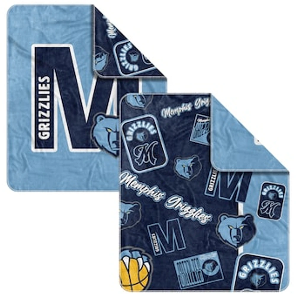 Memphis Grizzlies 50" x 60" Dream Weave Throw Blanket