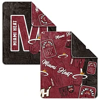 Miami Heat 50" x 60" Dream Weave Throw Blanket