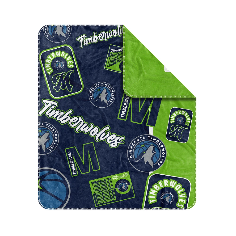 Minnesota Timberwolves 50" x 60" Dream Weave Throw Blanket