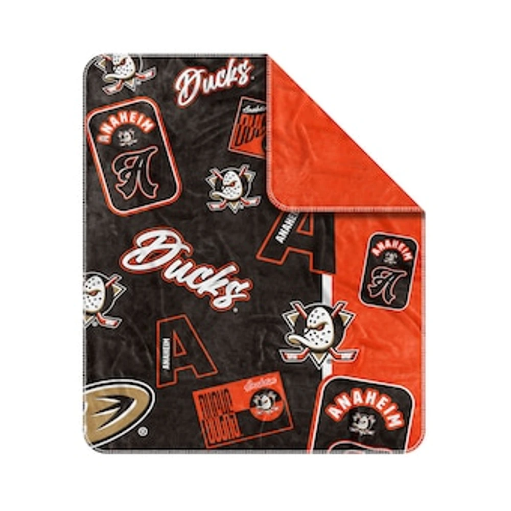 Anaheim Ducks 50" x 60" Dream Weave Throw Blanket