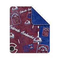 Colorado Avalanche 50" x 60" Dream Weave Throw Blanket