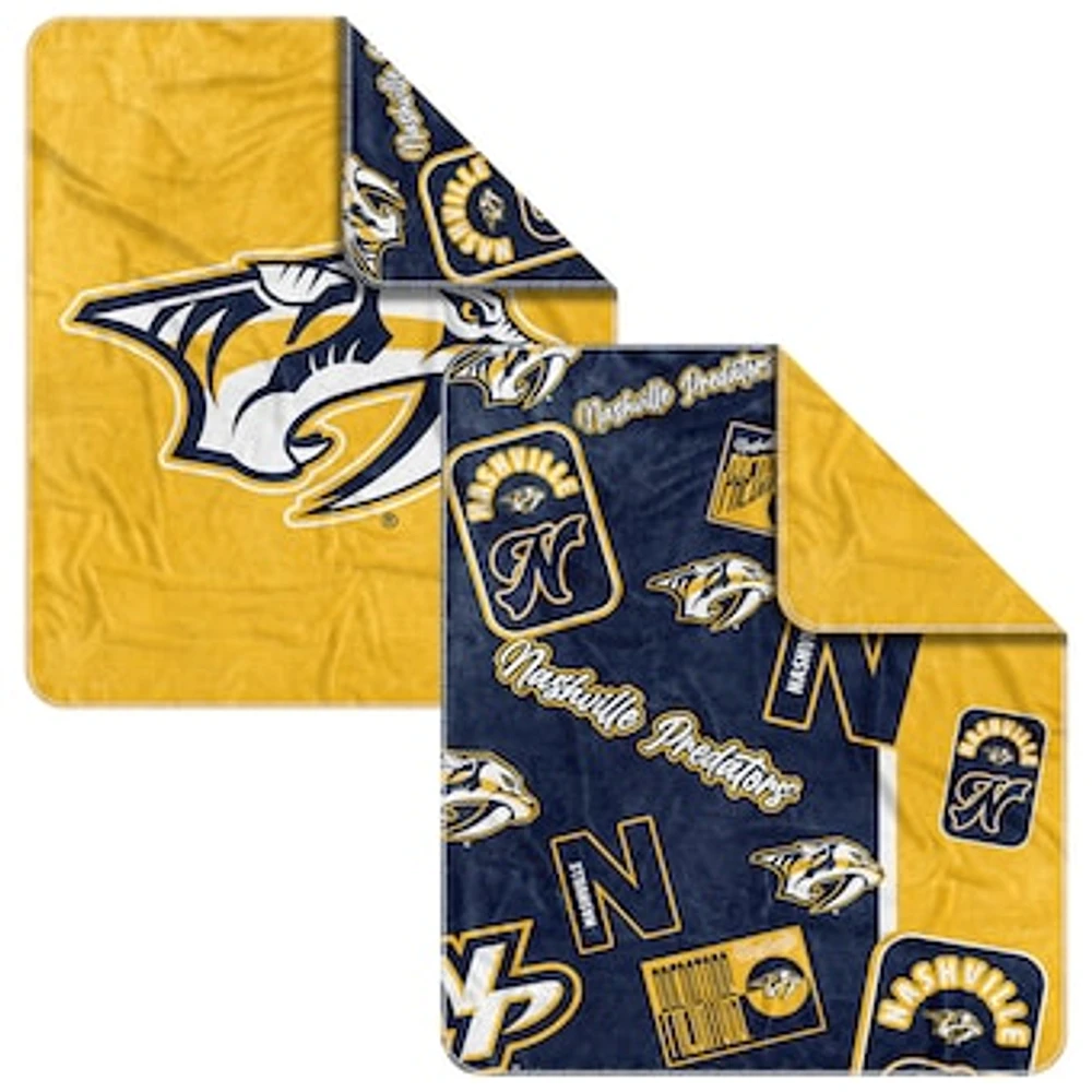 Nashville Predators 50" x 60" Dream Weave Throw Blanket