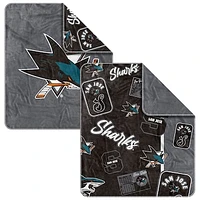 San Jose Sharks 50" x 60" Dream Weave Throw Blanket