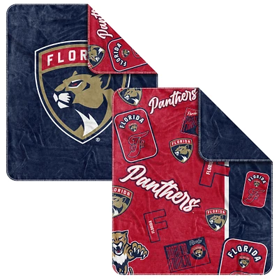 Florida Panthers 50" x 60" Dream Weave Throw Blanket