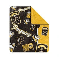 Pittsburgh Penguins 50" x 60" Dream Weave Throw Blanket