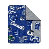 Vancouver Canucks 50” x 60” Dream Weave Throw Blanket